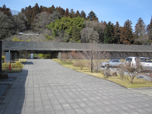 那珂川町馬頭広重美術館の正面